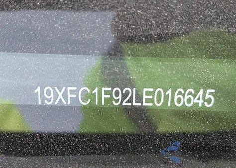 2020 Honda Civic Touring из США, поврежденный, VIN 19XFC1F92LE016645